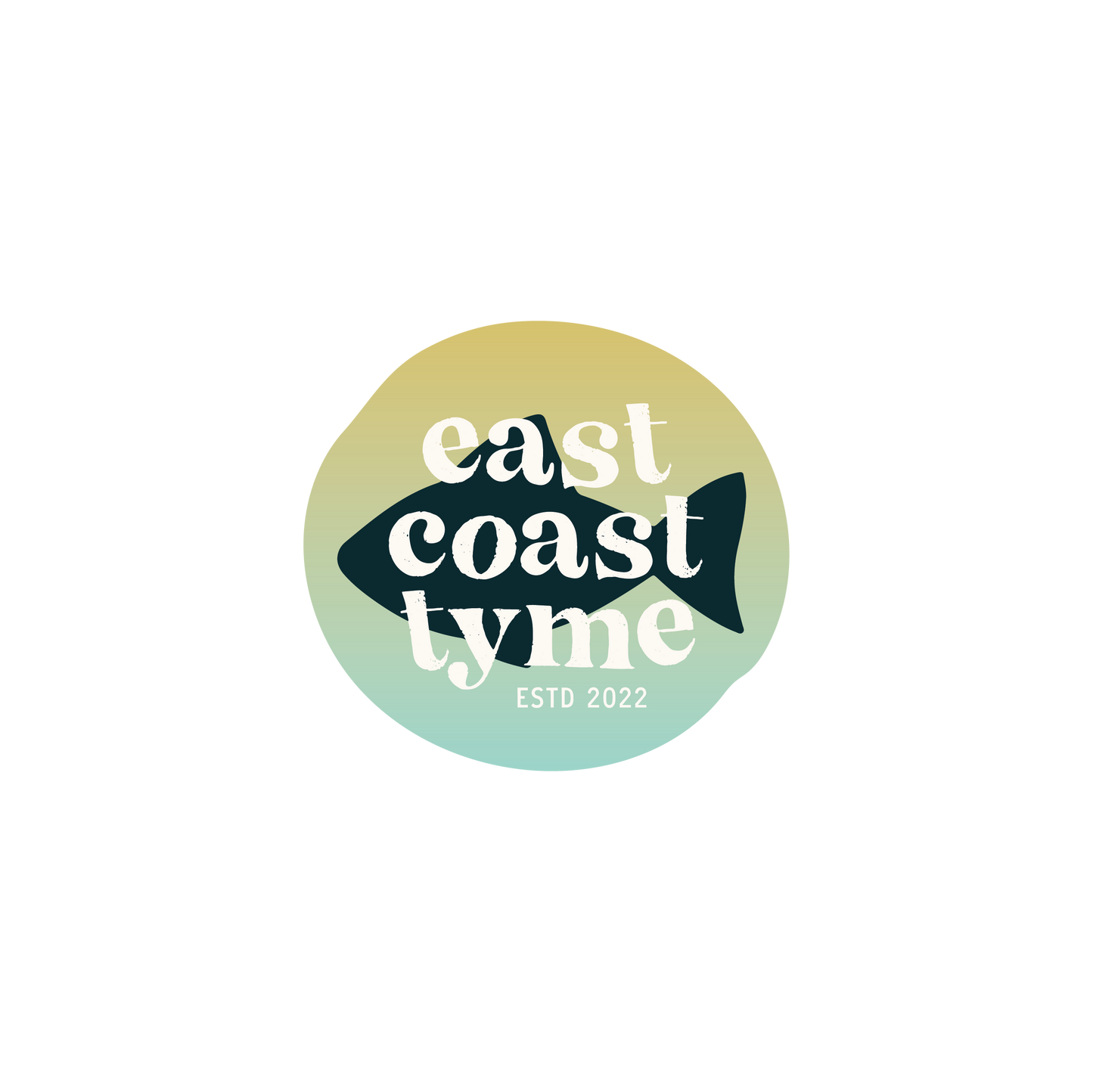 East Coast Tyme™ Holographic Fish Sticker