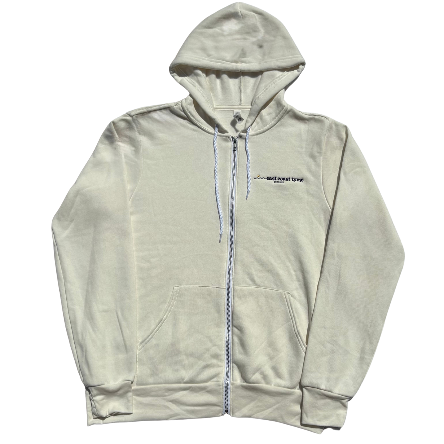 East Coast Tyme™ Embroidered Front Zip Hoodie