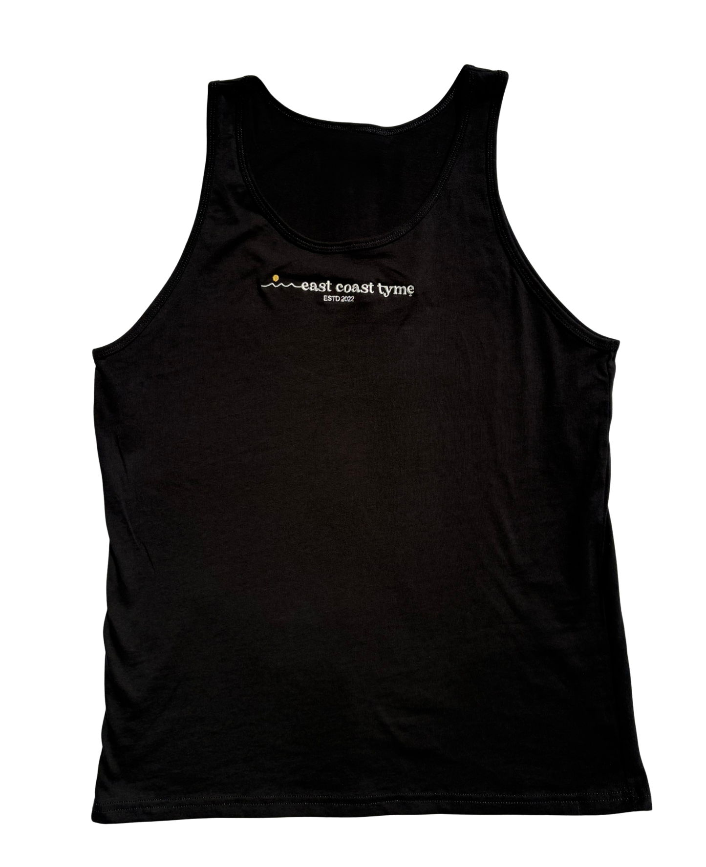 East Coast Tyme™ Unisex Embroidered Jersey Muscle Tank